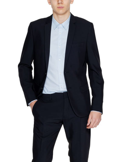 Antony Morato Black Polyester Blazer