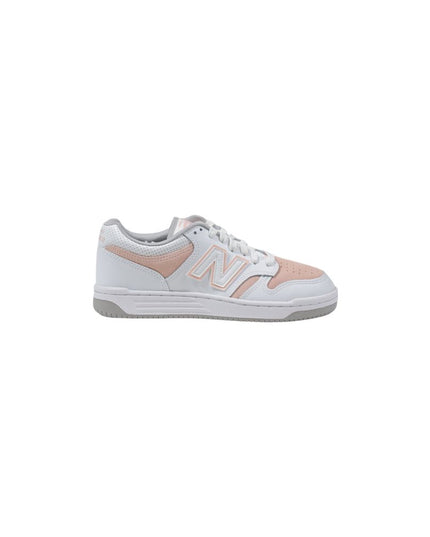 New Balance Pink Leather Sneakers