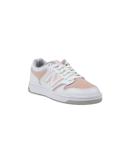 New Balance Pink Leather Sneakers