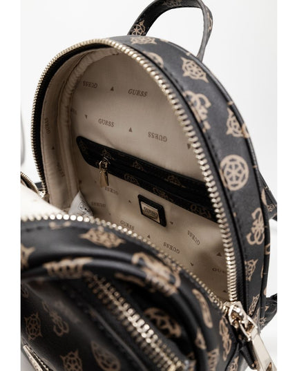 Guess Brown Polyethylene Backpack