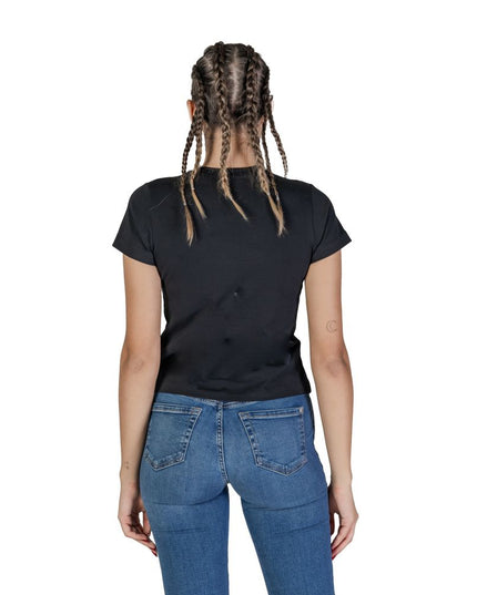 Guess Active Black Cotton T-Shirt