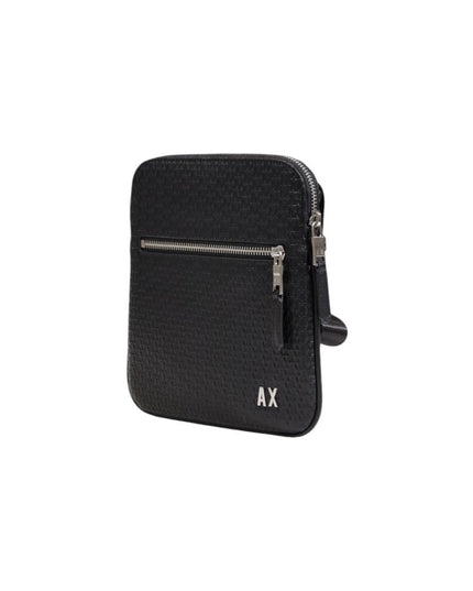 Armani Exchange Black Polyester Messenger Bag