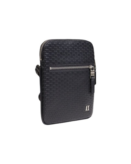 Armani Exchange Black Polyester Messenger Bag