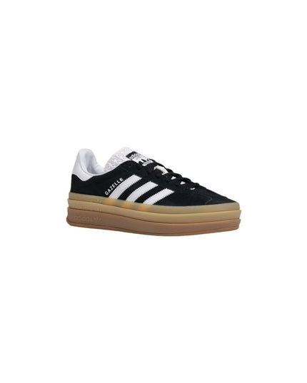 Adidas Originals Black Suede Leather Low Top Sneakers