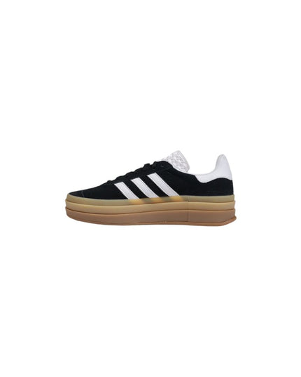 Adidas Originals Black Suede Leather Low Top Sneakers