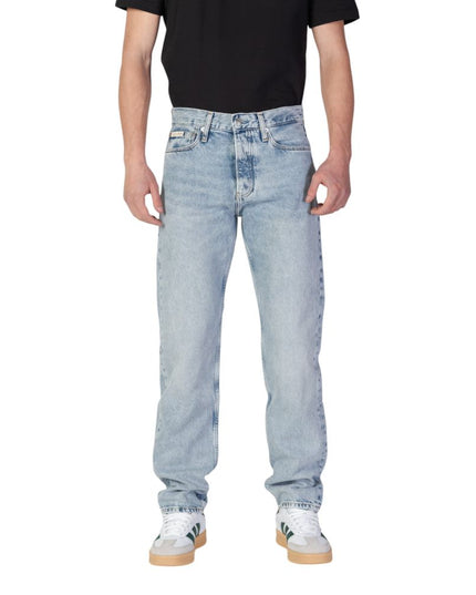 Calvin Klein Jeans Light Blue Organic Cotton Relaxed Fit Jean