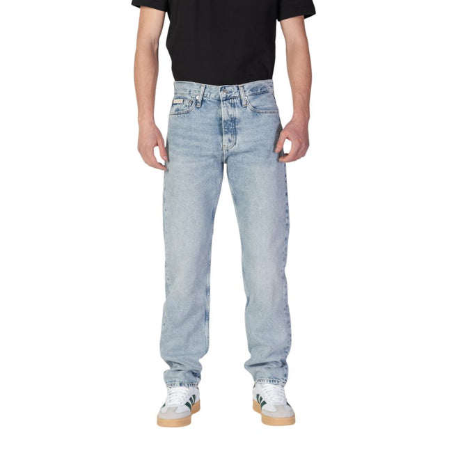 Calvin Klein Jeans Light Blue Organic Cotton Relaxed Fit Jean