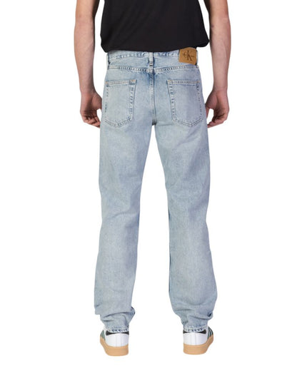 Calvin Klein Jeans Light Blue Organic Cotton Relaxed Fit Jean