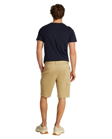 Tommy Hilfiger Jeans Beige Cotton Bermuda Shorts