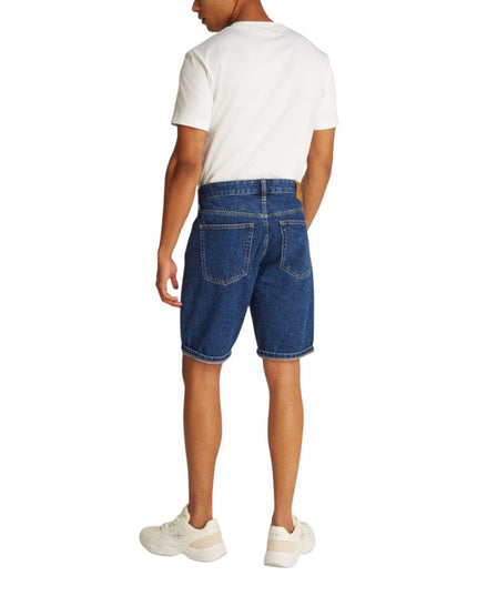 Calvin Klein Jeans Blue Cotton Bermuda Shorts