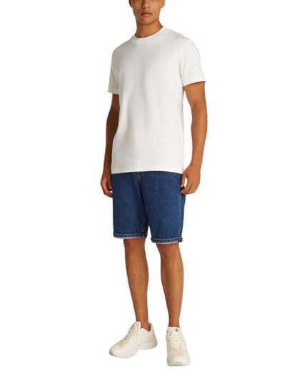 Calvin Klein Jeans Blue Cotton Bermuda Shorts