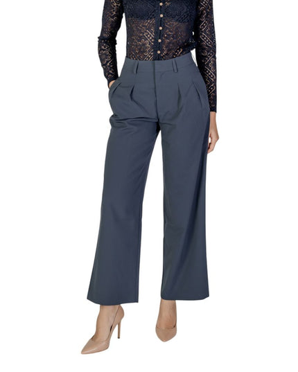 Calvin Klein Jeans Gray Recycled Polyester Casual Pants