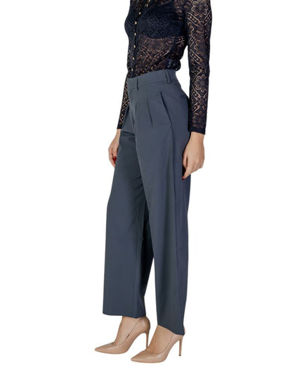 Calvin Klein Jeans Gray Recycled Polyester Casual Pants