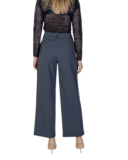 Calvin Klein Jeans Gray Recycled Polyester Casual Pants