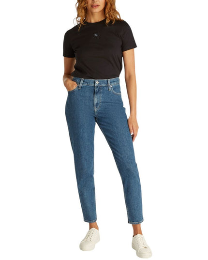 Calvin Klein Jeans Black Recycled Cotton T-Shirt