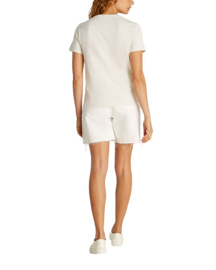 Calvin Klein Jeans Beige Recycled Cotton T-Shirt