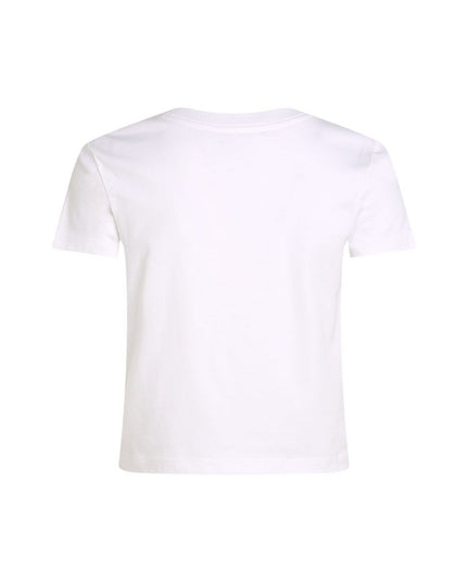 Calvin Klein Jeans White Recycled Cotton T-Shirt