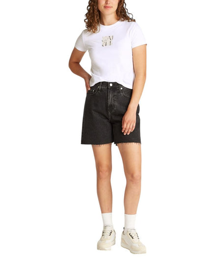 Calvin Klein Jeans White Recycled Cotton T-Shirt