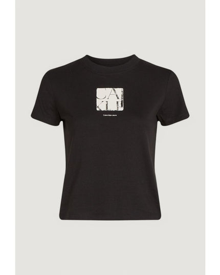 Calvin Klein Jeans Black Recycled Cotton T-Shirt