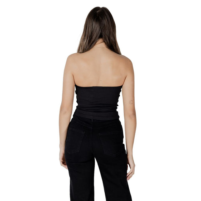 Calvin Klein Jeans Black Recycled Cotton Top