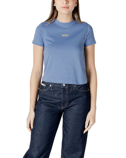 Calvin Klein Jeans Light Blue Recycled Cotton T-Shirt