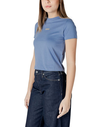 Calvin Klein Jeans Light Blue Recycled Cotton T-Shirt
