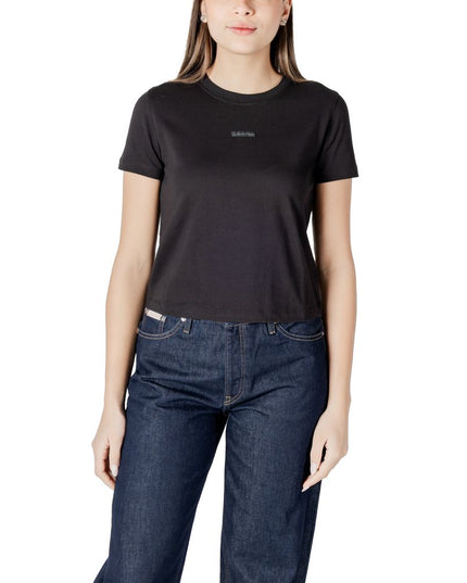 Calvin Klein Jeans Black Recycled Cotton T-Shirt