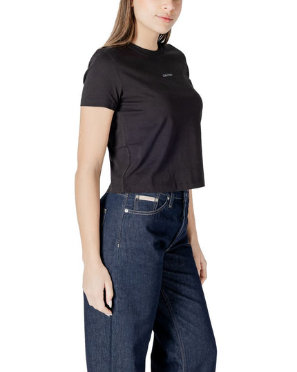 Calvin Klein Jeans Black Recycled Cotton T-Shirt