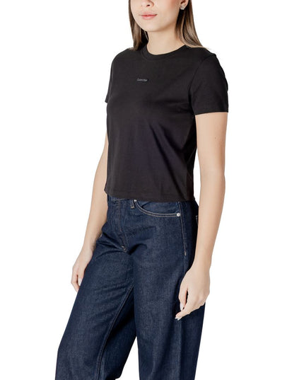 Calvin Klein Jeans Black Recycled Cotton T-Shirt