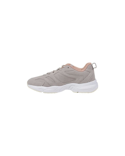 Calvin Klein Jeans Gray Artificial Leather Athletic Sneakers