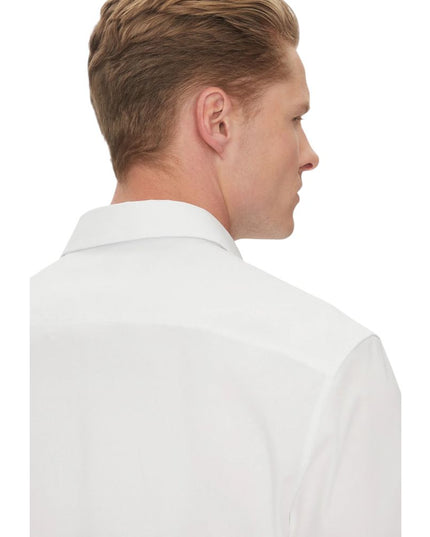 Calvin Klein White Organic Cotton Shortsleeve Shirt