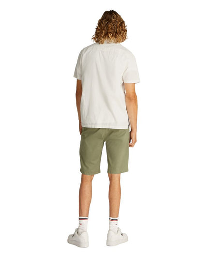 Tommy Hilfiger Jeans Cream Cotton Shortsleeve Shirt