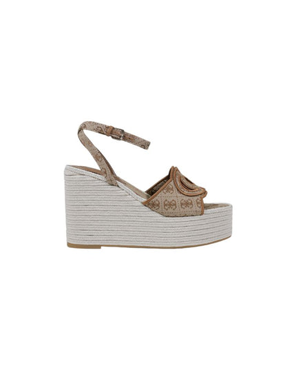 Guess Beige Polyester High Heel Pumps