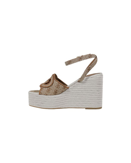 Guess Beige Polyester High Heel Pumps