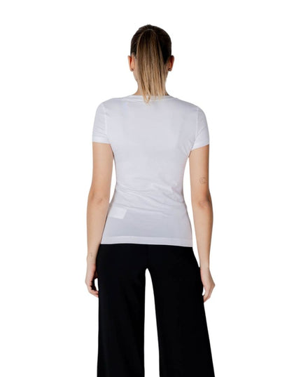 Guess White Cotton T-Shirt