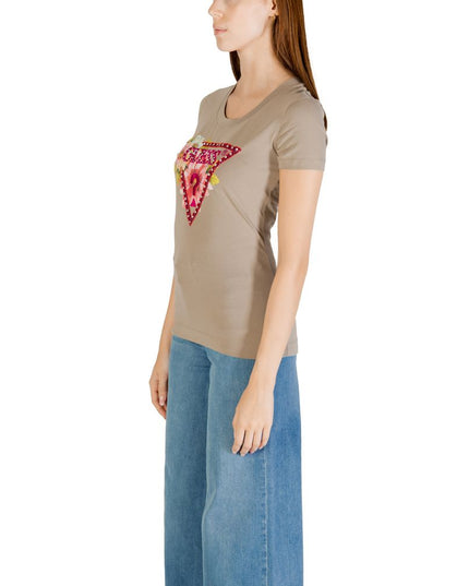 Guess Green Cotton T-Shirt