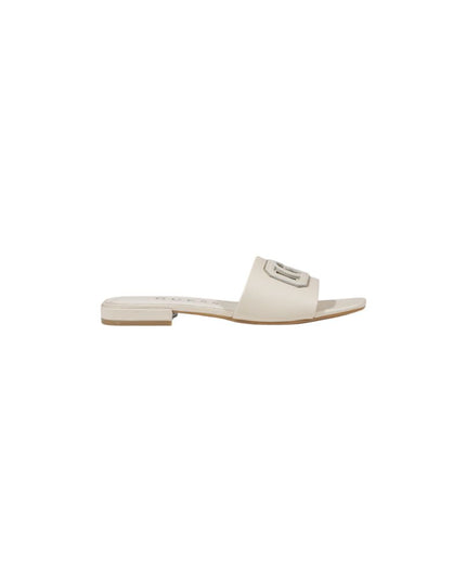 Guess Cream Leather Sandals