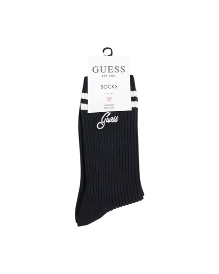 Guess Active Black Cotton Sock