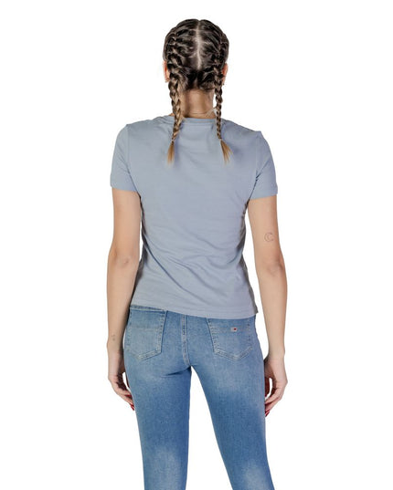 Guess Blue Cotton T-Shirt