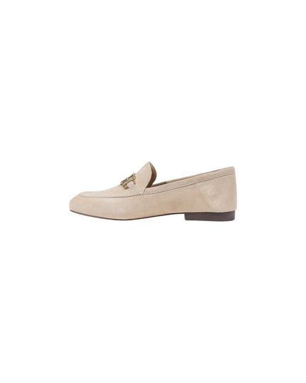Guess Beige Leather Platform Pumps