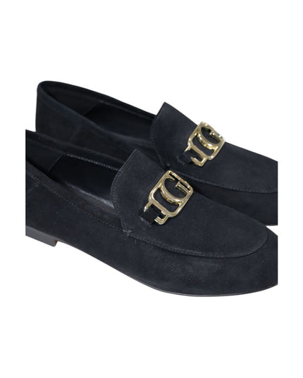 Guess Black Leather Platform Pumps