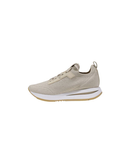 Guess Beige Polyester Low Top Sneakers
