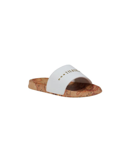 Alviero Martini Prima Classe White Polyethylene Slippers