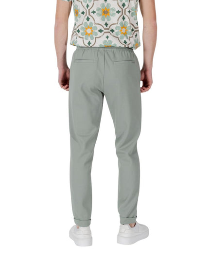 Antony Morato Green Polyester Joggers (Workout Pants)