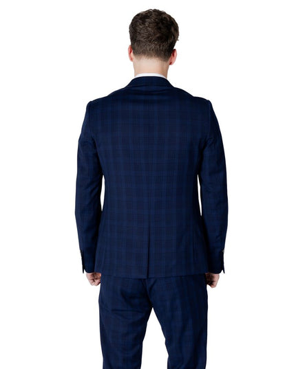 Antony Morato Blue Polyester Blazer