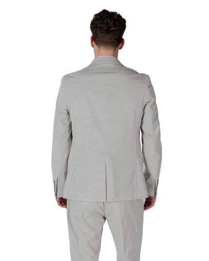 Antony Morato Gray Polyester Blazer
