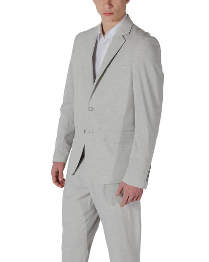 Antony Morato Gray Polyester Blazer