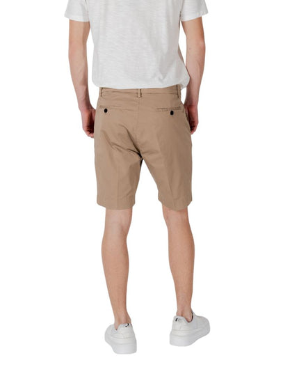 Antony Morato Beige Cotton Bermuda Shorts