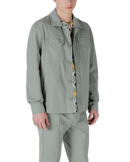 Antony Morato Green Polyester Shirt