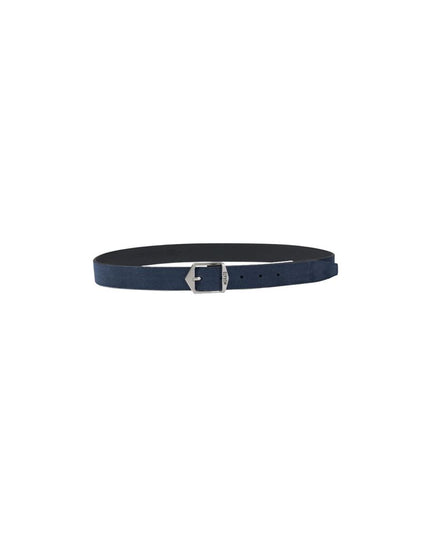 Antony Morato Blue Leather Regular Belt